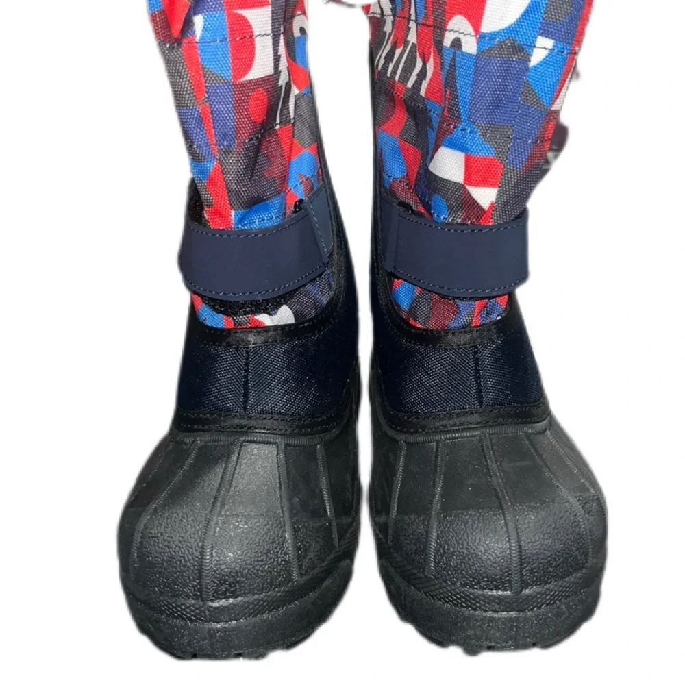 NWT Columbia Unisex-Child Childrens Powderbug Plus II Print Snow Boot Sz 11